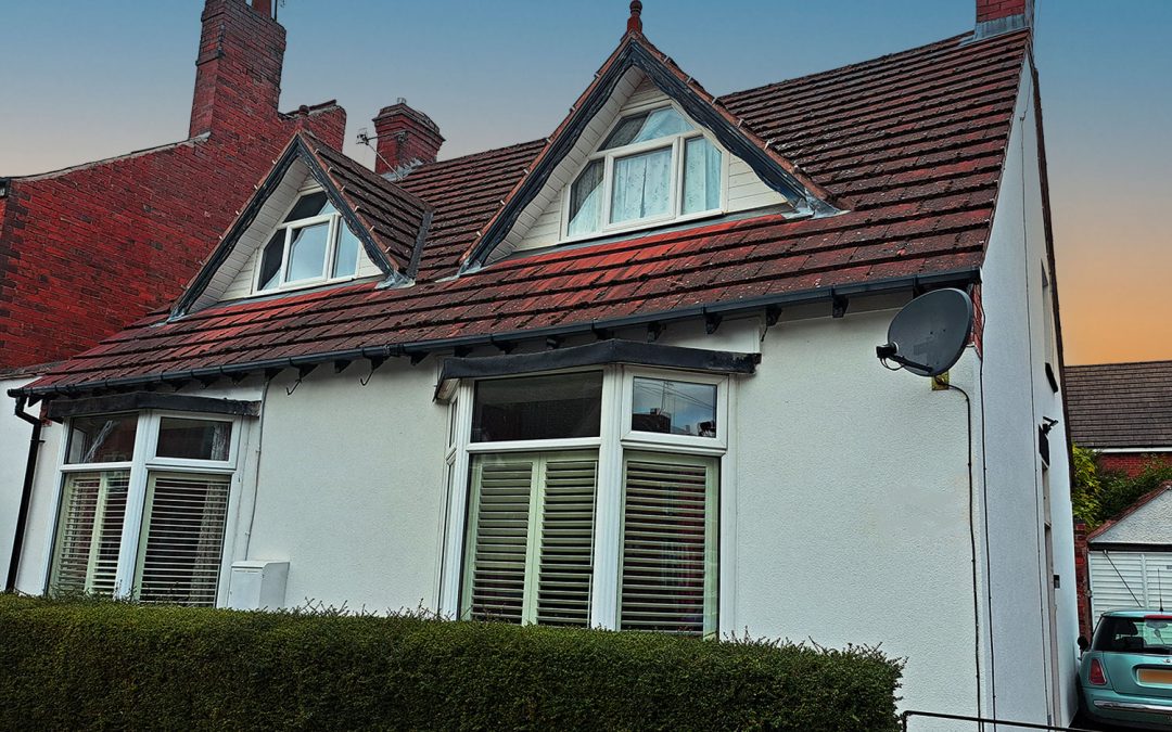 Bungalow Render Transformation in Chesterfield